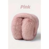 MYZİ STORE PELUŞ KATLANABİLİR KULAKLIK SOĞUKTAN KORUYUCU SOFT PELUŞ KIŞLIK KULAKLIK Gül Kurusu Tek Ebat
