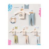 MYZİ STORE Yenidoğan Hastane Çıkışı 3 lü set Organik%100 Pamuk Bebek Kıyafeti Bebe Mavi Bebe Mavi 0-3 AY