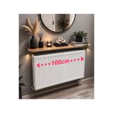 MZ Ahşap Petek Üstü Raf Uçan Raf Atlantik çam Rengi 16x100 cm