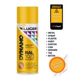 MZF KLUGER SPREY BOYA AHŞAP-METAL-PLASTİK- RÜTUŞ- BOYASI Ral 1023 Parlak Krom Sarı