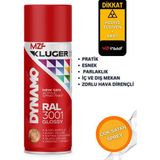 Mzf Kluger Sprey Boya Ral 3001 Parlak Kırmızı