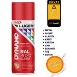 Mzf Kluger Sprey Boya Ral 3020 Parlak Bayrak Kırmızı