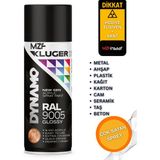 Mzf Kluger Sprey Boya Ral 9005 Parlak Siyah