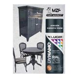 MZF KLUGER YENİ NESİL AKRİLİK DÖNÜŞÜM SPREY BOYA 400 ML DOLAP-FAYANS-PLASTİK-AHŞAP-DUVAR PARLAK ANTRASİT