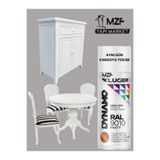 MZF KLUGER YENİ NESİL AKRİLİK DÖNÜŞÜM SPREY BOYA 400 ML MERMER-CAM-PLASTİK-HAM AHŞAP-DUVAR MAT BEYAZ