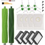 MZY LLC iRobot Roomba i7 i7+ i3 i3+ i4 i4+ i6 i6+ i8 i8+ j7 j7+/Plus E5 E6 E7 Elektrikli Süpürge için Yedek Parçalar (16 paket)