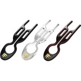 Nº 1 Hairpin New York Collection Siyah Transparan ve Kahvarengi 3'lü Kadın Saç Tokası - Standart