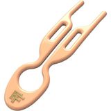 Nº 1 Hairpin Peach Fuzz 3'lü Kadın Saç Tokası - Standart