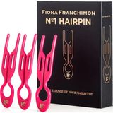 Nº 1 Hairpin Strawberry Pink 3'lü Saç Tokası - Standart