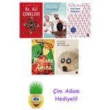 N. Ahmet Özalp 5 Kitap Seti + Çim Adam Hediye