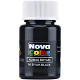 N.color Kumas Boyası Siyah 35Cc Şişe