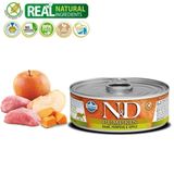 N & D Tahılsız Balkabaklı Yaban Domuzu Elmalı 80 gr Kedi Konservesi