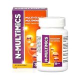 N-Multimics Multivitamin & Multimineral Ginseng, Koenzim Q10 ve Selenyum Içeren 30 Kapsül