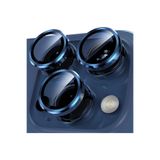 n noppax İphone 15 Pro Max & 15 Pro Uyumlu Kamera Koruyucu Çerçeve 9 Kat Sertleştirilmiş Cam Mavi [3'lü Set]