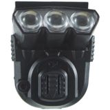 N-Rit Unisex Ultra Bright Şapka Lambası 3 Led, Siyah, Tek Beden