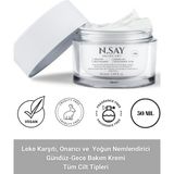 N.SAY Skincare Cilt Tonu Eşitleyici ve Yoğun Nemlendirici Yüz Kremi Hyaluronic Acid - Niacinamide 50 ml