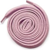 N Trend Pudra Pembe 7 mm Kalınlığında 1 Çift Yassı Spor Ayakkabı Bağcığı