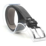 N Trend Siyah 3 cm Klasik Metal Tokalı Rugan Erkek Çocuk Kemer - 85 cm