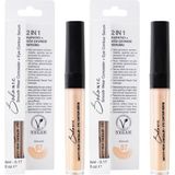 N.y.c. Göz Altı Morluk ve Torba Için Serum ve Kapatıcı 5 Ml- No 7 Almond