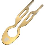 Nº1 Hairpin Finish Yellow Gold Çelik Kadın Saç Tokası - Standart