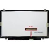 N140BGE-LB2 Rev.a1 14 Inç 1366X768 40 Pin Notebook Laptop LCD LED Ekran - 0 - Siyah