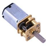 N20-12V Dc 500 Rpm 1:50 Mikro Metal Redüktörlü Motor