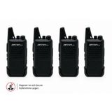 N446 Pmr Deprem Ve Acil Durum El Telsizi (4'Lü Telsiz + Kulaklık Set)