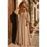 NA ADDESIGN Desert Muse Elbise Salaş Model, Bohem 3 Renk Seçeneği