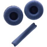 NA Deal4GO Orijinal Kulaklık Kulak Pedleri Yastık w/Kafa Bandı Kapak Değiştirme JBL Tune 500 510 520 560 590 520BT Kulaklık için (Mavi)