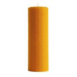 Nab.Kütük Mum Uzun 6x21 Cm AROMASIZ Renkli