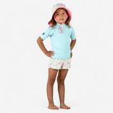 Nabaiji Bebek UV Korumalı Kısa Kollu Tişört - Açık Mavi - 2 Yaş