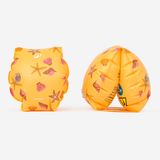 Nabaiji Çocuk Yüzme Kolluğu - 11/30 Kg - Açık Sarı - Deniz Kabuğu Desenli