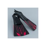 NABAIJI Topfins 900 uzun yüzme paleti - siyah/kırmızı
