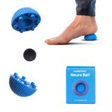 NABOSO Nöro Top, Ayak Miyofasiyal Yayın Aracı, Ayaklar için Dokulu Masaj Topu, Kendi Kendine Masaj, Hareketlilik ve İyileşme