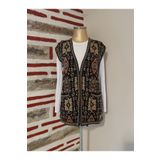 Nacar Anneler Günütriko Kilim Desen Model Yelek