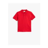 NACAR OKUL VE İŞ KIYAFETLERİ Polo Yaka Tişört Kısa Kollu Pamuklu Okul Tshirtü