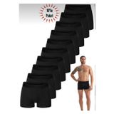 Nacar Store Erkek 10'Lu Pamuklu Likralı Esnek Kumaş Boxer