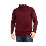 Nacar Store Erkek Ince Yün Yarım Boğazlı Triko Kazak