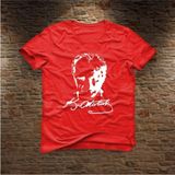 Nacar Store Unısex Çocuk Atatürk Baskılı Tişört - Kırmızı - 5 Yaş