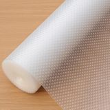 Nacario 10 M×45 cm Eva Pıtırcık Raf ve Çekmece Örtüsü – Kesilebilir Şeffaf Silikon & Eva Kaymaz Mat, Mutfak Dolabı, Buzdolabı ve Çekmeceler Için Koruyucu, Yıkanabilir Silinebilir