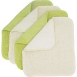 Nacario %100 Doğal Aşk Kalp Şekilli Gevşek Ped Sünger Temizleyici Fırça (Ön %100 Gevşek + Arka %100 Pamuk Havlu 12X12CM) Yüz Vücut Duş Banyo Spa Yumuşak Yenileme Cilt Kordon Tasarımı, 6'lı Paket