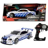 Nacario 1:10 Fast & Furious Brian’s Nissan Skyline Gt-R (R34) USB Şarjlı Uzaktan Kumandalı Drift Araba