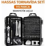 Nacario 115 Parça Manyetik Uçlu Hassas Tornavida Seti