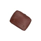 Nacario 13 Inç Körüklü Fermuarlı Organizer Çanta, Su Geçirmez 1. Sınıf Suni Deri, Koruyucu Pedli Laptop & Evrak Çantası (35.5 × 26 × 5 Cm)