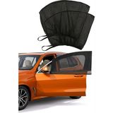Nacario 2 Adet Araç Ön Yan Cam Güneşlik–uv Koruma Isı ve Güneş Engelleyici Sineklik Bebek Emzirme Perdesi
