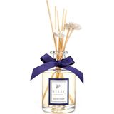 Nacario 200 ml Silindir Şişe Bambu Çubuklu Yasemin Sandal Oda Kokusu