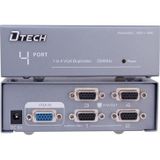 Nacario 250Mhz 1To4 Vga Splitter Dağıtıcı Monitör Çoklayıcı