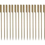 Nacario 25CM. Yassı Bambu Çöp Şiş 200 Adet