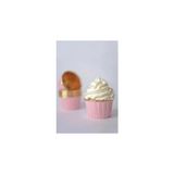 Nacario 25'li Pembe Gold Muffin Kek Kalıbı, Kek Kapsülü Cupcake Kalıbı, Airfryer Uyumlu