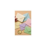 Nacario 30 Adet Karışık Pastel Renkli Minik Zarf Seti (7x9) | A. Sarı, Su Yeşili, A. Mavi, Krem, Lila, A. Pembe Zarflar, Harçlık Zarfı, Kartvizit Zarfı, Davet Kartı Zarfları